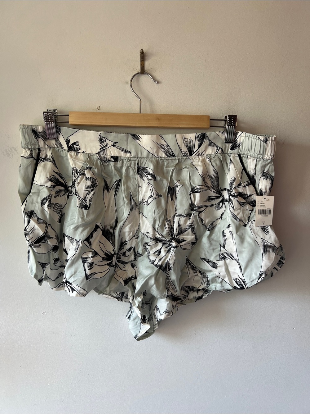 Anthropologie The Lyrebird Silky Pajama Shorts